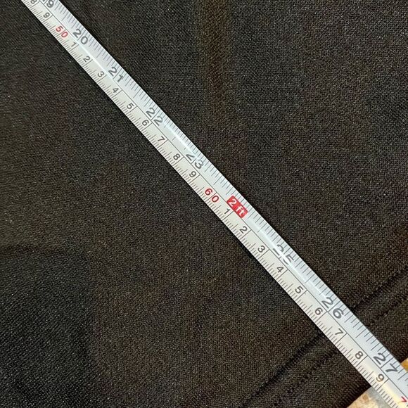 Flag design men’s zip neck black pullover zip up neck open hem size Large - Picture 8 of 11